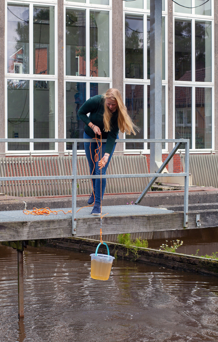 Sampling of the freshwater inflows into the southern North Sea